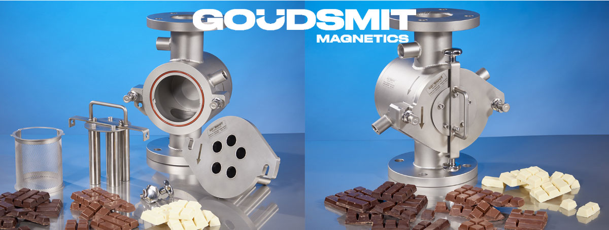 Scopri di più sull'articolo Miglioramento del processo produttivo di cioccolato grazie al nuovo filtro igienico EHEDG di Goudsmit Magnetics